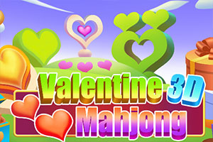 Saint-Valentin 3D Mahjong