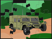 Puzzle De Dessin Animé Hummer De L’Armée
