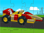 Puzzle De Voiture De Course Lego F1
