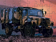 Puzzle De Camion De Guerre