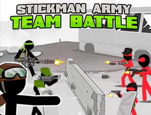 Stickman Army : Bataille En Équipe